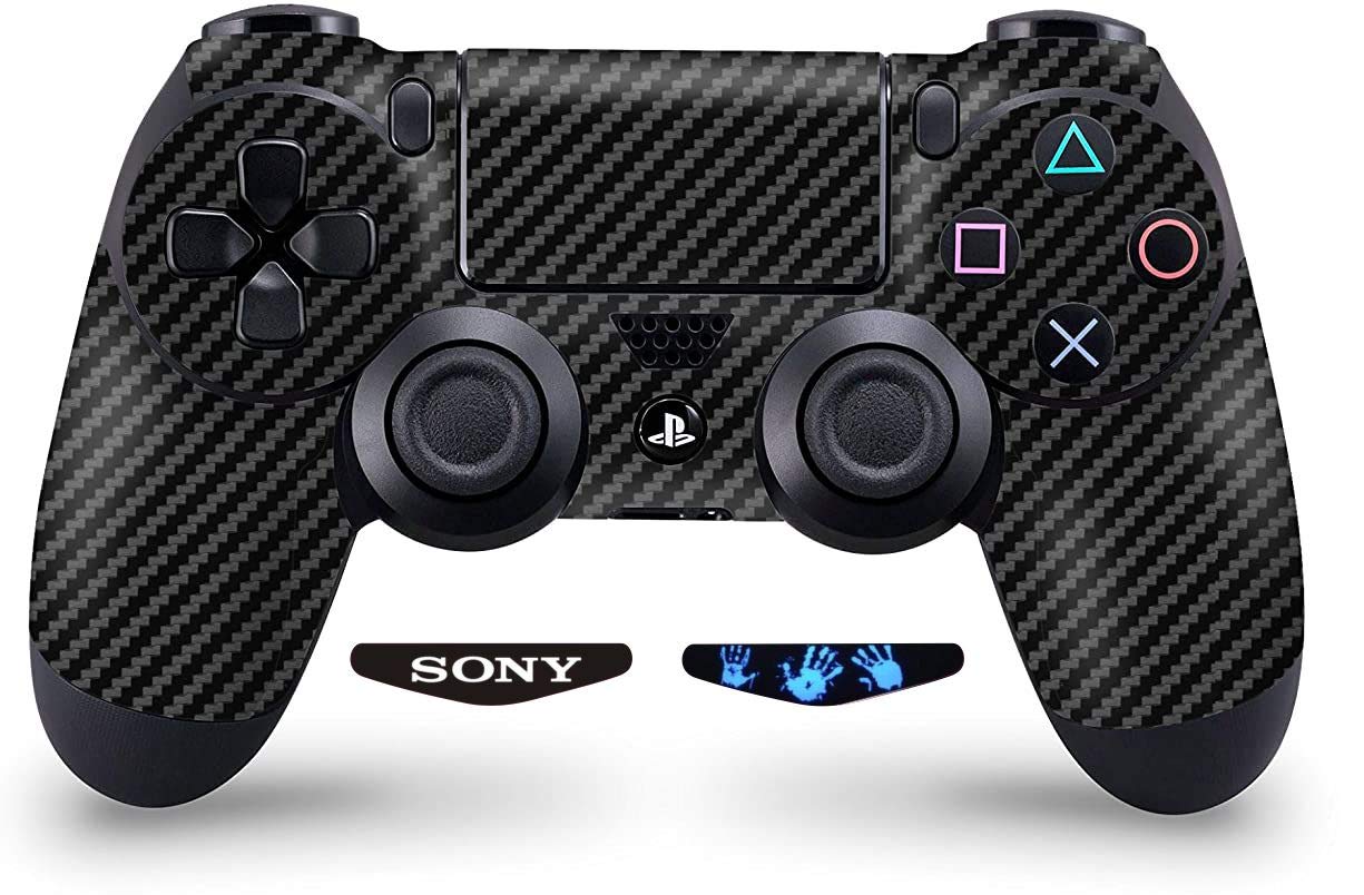 Elton PS4 Controller Deesigner 3M Skin for Sony Playstation 4, PS4 Slim, Ps4 Pro Dual Shock Remote Wireless Controller - Skin for (Set of 2) Controller Only+4Led bar Decal [video game]-picture-30