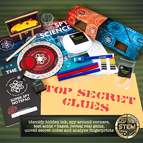 The Young Scientists Club 218079 Top Secret Spy Science Kit, Detective Kit For Kids thumb #1