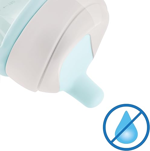 Miniatura 3 de Chicco Vaso entrenador semi-suave con boquilla resistente a mordeduras y tapa sin derrames, 7 onzas. | Asas extraíbles y antideslizantes | Apto para