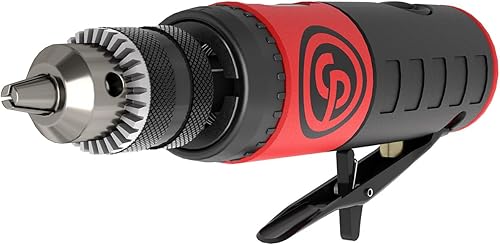 Miniatura 4 de Chicago Pneumatic CP871C - Portabrocas Jacobs de 3/8 pulgadas (0.394 in), ligero, alta velocidad, 0.47 HP / 350 W - 22000 RPM