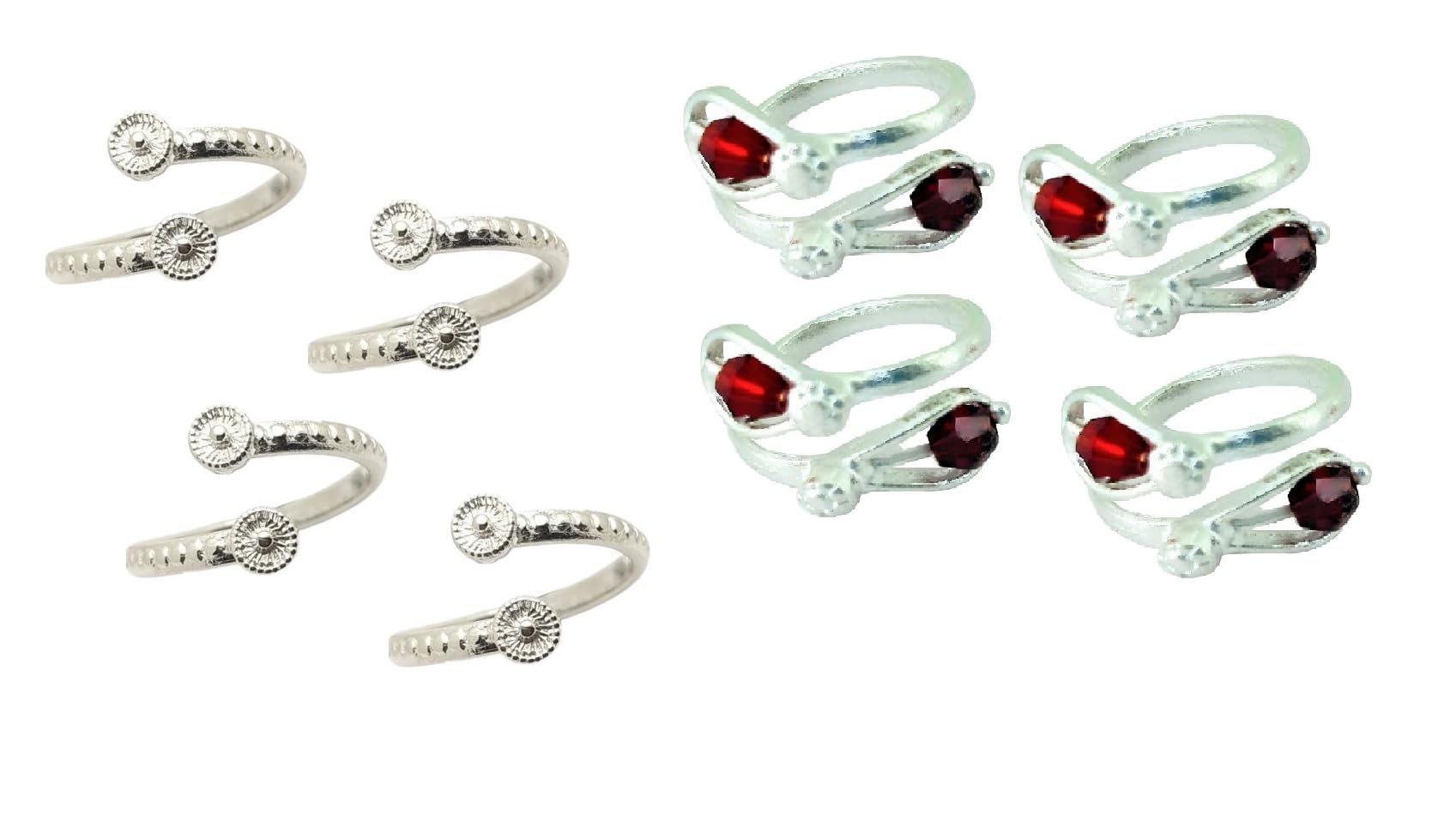 kamada creations Kamada's Designer colorful Toe ring-picture-36