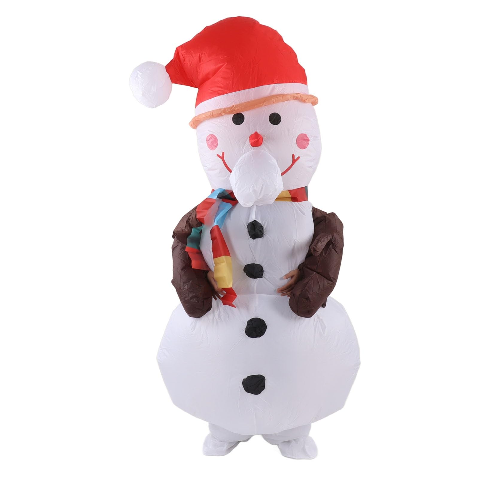 Disfraz Inflable de Navidad para Adultos, Traje Inflable de