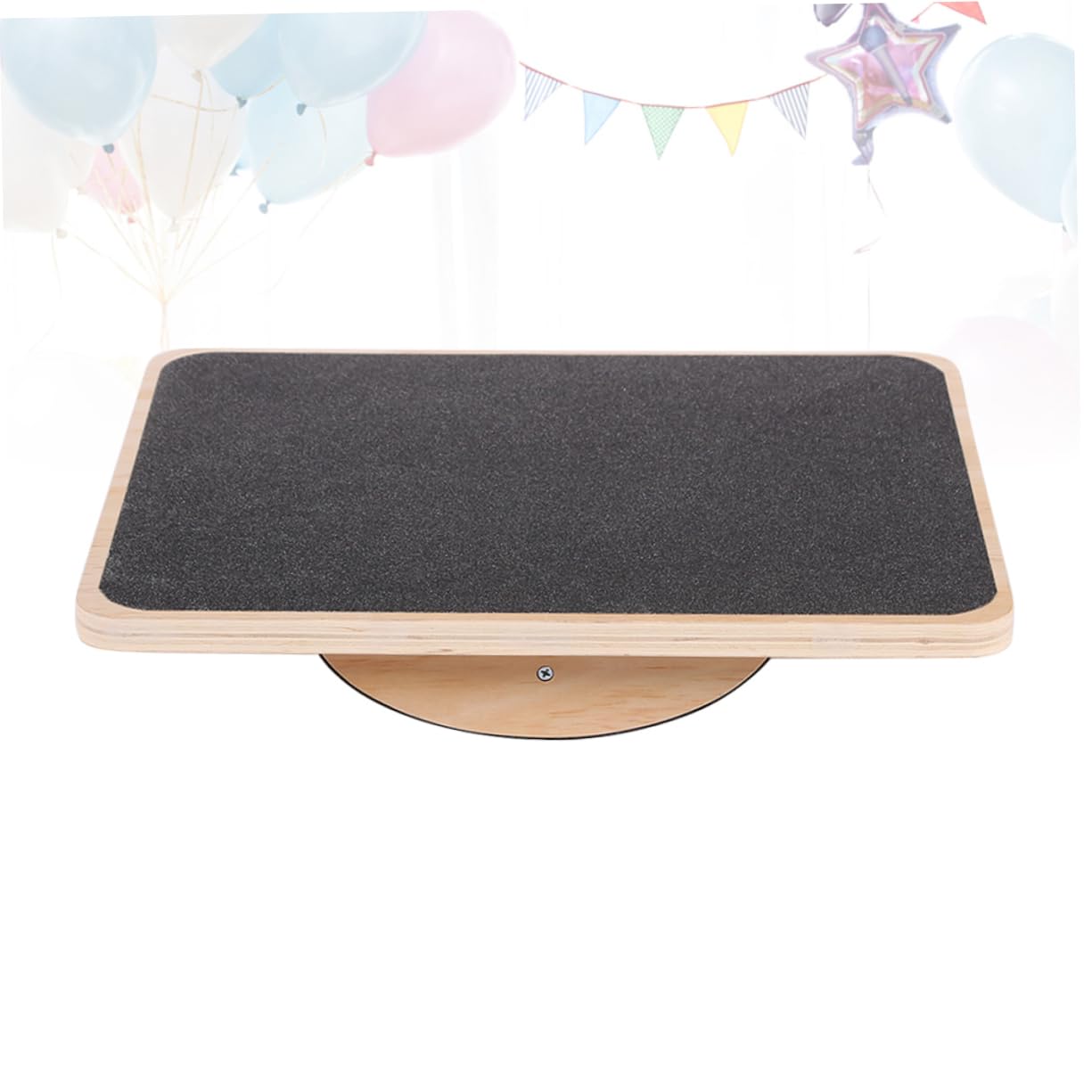 Didiseaon Tablero de de Madera Rectangular Antideslizante Plataforma de Entrenamiento para Agilidad y Estabilidad Casa y Oficina