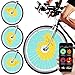 Swagtron SWAGLIGHT Duo Bluetooth Spoke Lights w/App & Trip Tracker –Vivid 128 LEDs & 16 Million Colors; Displays GIFS & Images