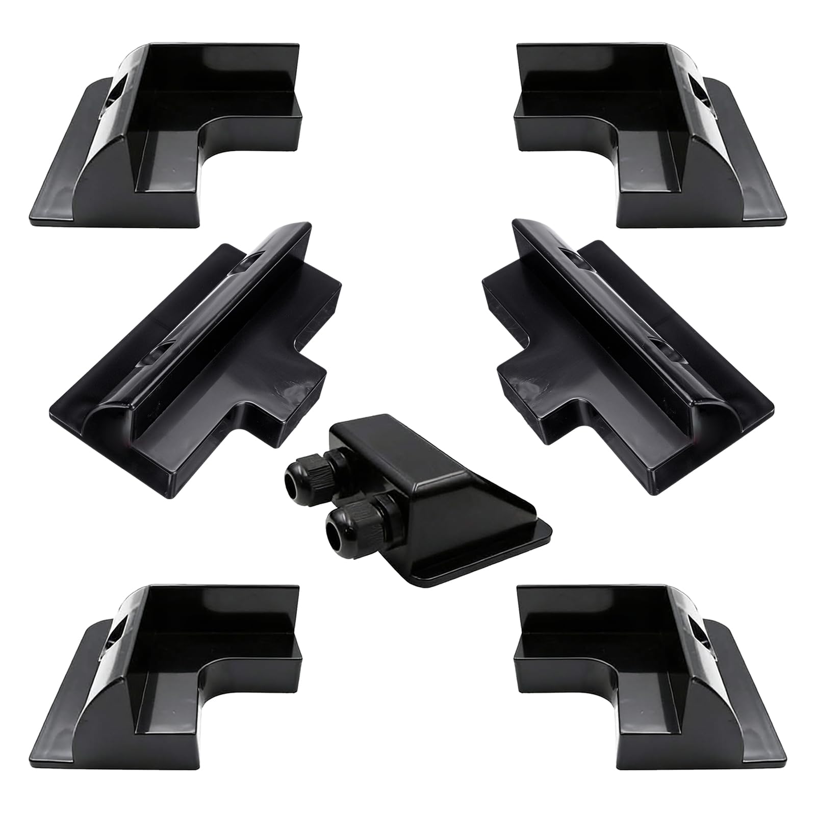 Solar Angles Bracket None Drilling Installation for Caravans Boats Easy Solar Panel Mounting Bracket None Drilling Angles Installation