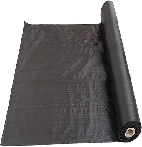 Barrera contra malezas de 4 x 200 pies, tela de paisaje de 3.2 onzas, suave para uso a largo plazo, tela bloqueadora de malezas resistente para