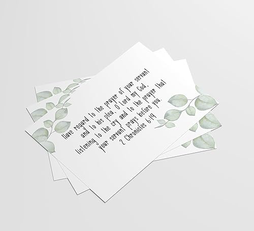 Miniatura 9 de Red Door Inspirations Tarjetas de solicitud de oración y alabanza de 3 x 4 pulgadas, paquete de 50 unidades, fabricadas en los Estados Unidos