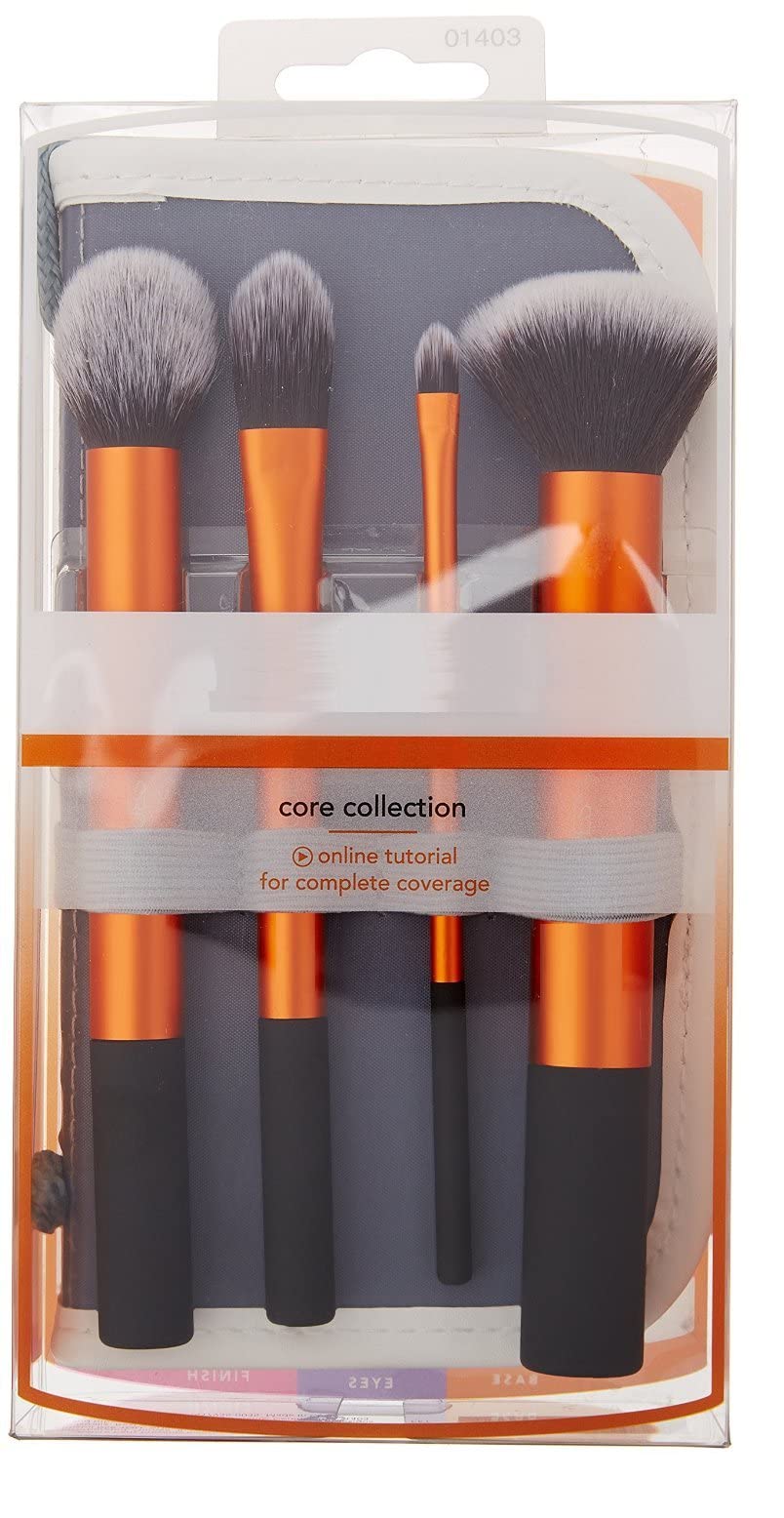 SKINPLUSMakeup Brushes Core Collection Starter Kit 4 pc