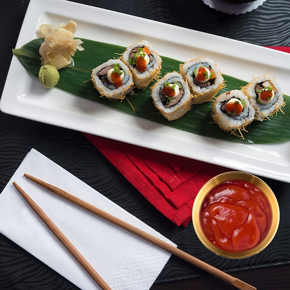 6 Pezzi Ciotoline Dorate,Ciotole Rotonde Acciaio Inox Dorate,Sushi Immersione Ciotole,Mini Antipasto Piatti Ciotole,Mini Ciotole Per Salse,Può Contenere Salse,Salsa Di Soia,Ketchup,Condimenti,Frutta