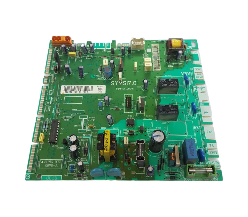 Placa Electrónica Original para Caldera 0310144400015 V6 - Modelo 3 Relés Disposición 0+1+0+1 - Compatible Varios Modelos - Pieza Repuesto Reacondicionada - Garantía 1 Año