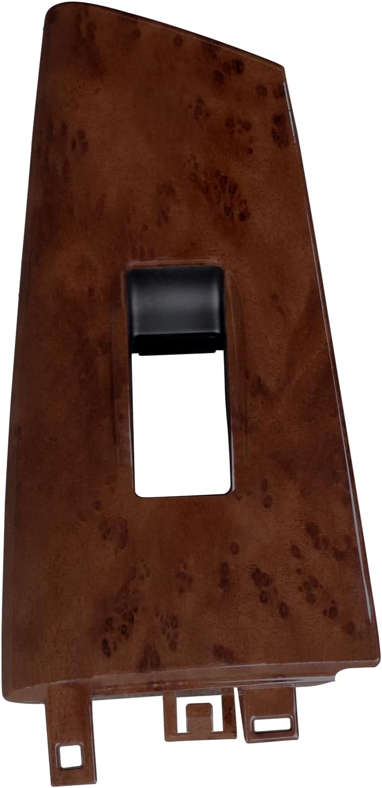 Window Switch Bezel Panel Rear Passenger Side Compatible with Toyota Corolla 2003-2008 Door Window Switch Cover Accessories Woodgrain