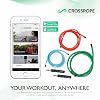 Crossrope Heavy Performance Set - 0.75 lbs, 1.5 lbs, 3 lbs, Jump Rope, High Strength Rope, Strength Fitness Training, Muscle Growth and Endurance, 8'6 Length, Medium