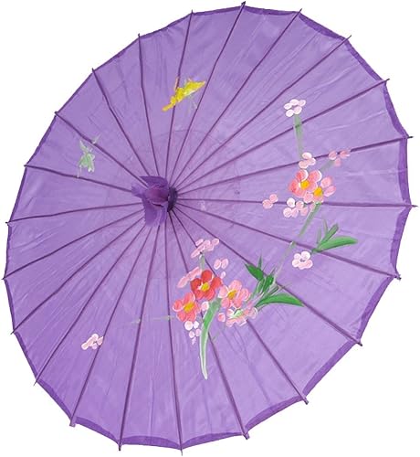 JapanBargain, Sombrilla japonesa de nailon chino asiático, para fotografía, cosplay, disfraces, boda, fiesta, decoración del hogar, tamaño adulto,