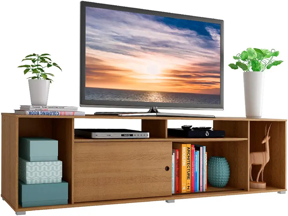 Rack para TV até 65 Polegadas Madesa Cancun - Rustic