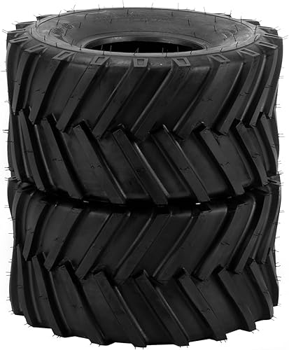 Miniatura 4 de TUFFIOM Juego de 2 neumáticos para cortacésped de 20 x 10.00-8 4PR neumáticos de césped para tractor de jardín, cortacésped, sin cámara