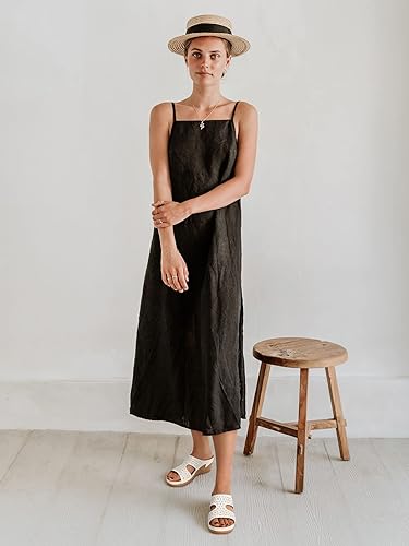 Miniatura 5 de SHIBEVER Wedge Sandals for Women Dressy Summer Slip On Womens Sandals - Slide Comfortable Walking Platform Sandals