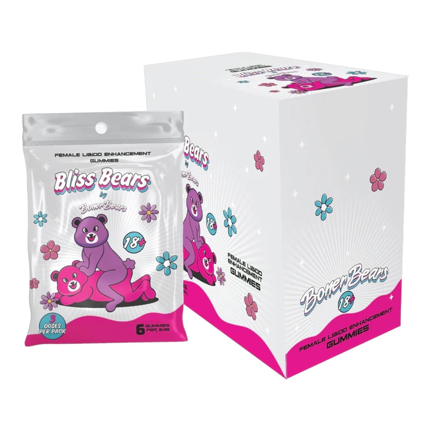 Amazon.com : Bliss Bears box, for women, vegan, all natural (20