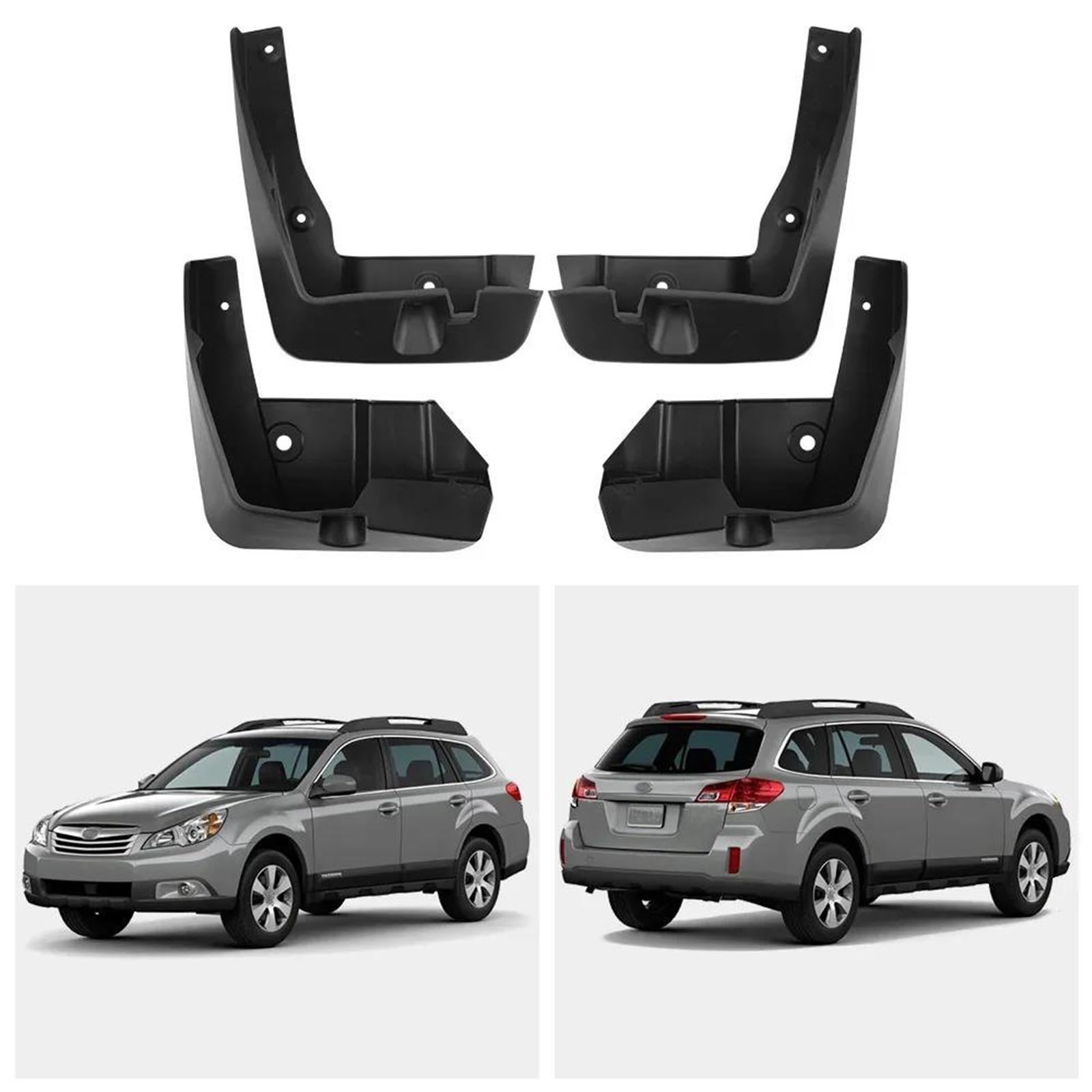 Auto Schlammklappen Für Subaru Für Outback 2010 2011 2012 2013 2014 Auto Reifen Kotflügel Spritzschutz Vorne Und Hinten Rad 4 Stücke
