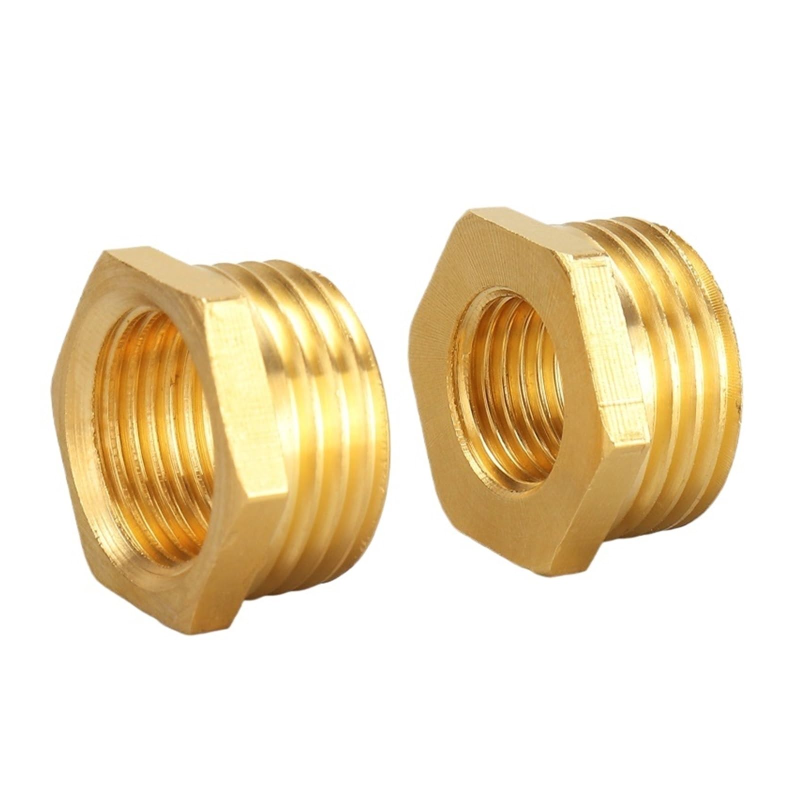 Réducteur en laiton, douille hexagonale, adaptateur de réduction BSP mâle