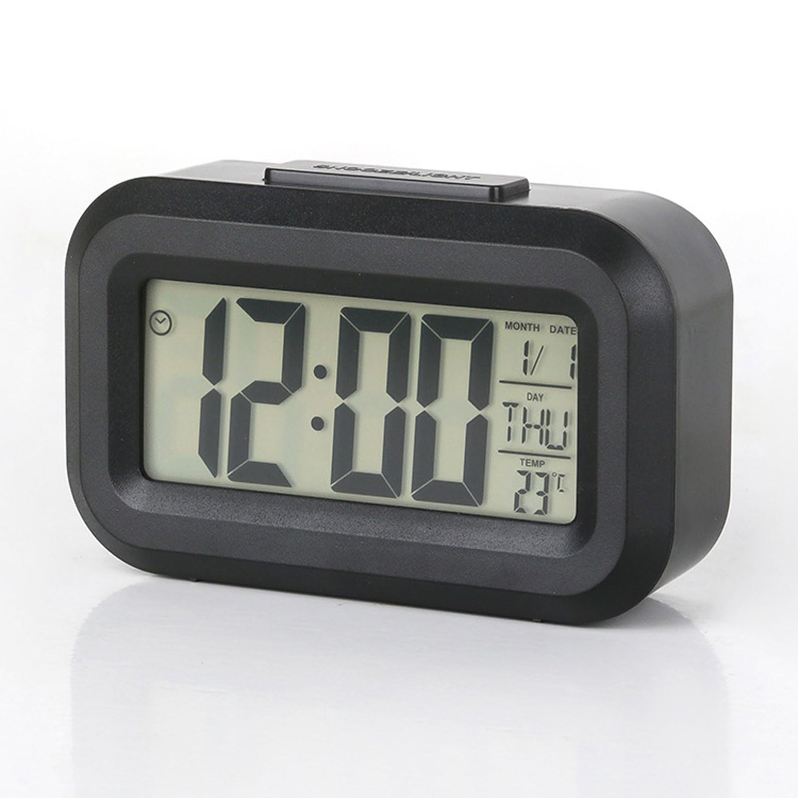 CNDsdrDT alarm clock, Temperature, Alarm, Date