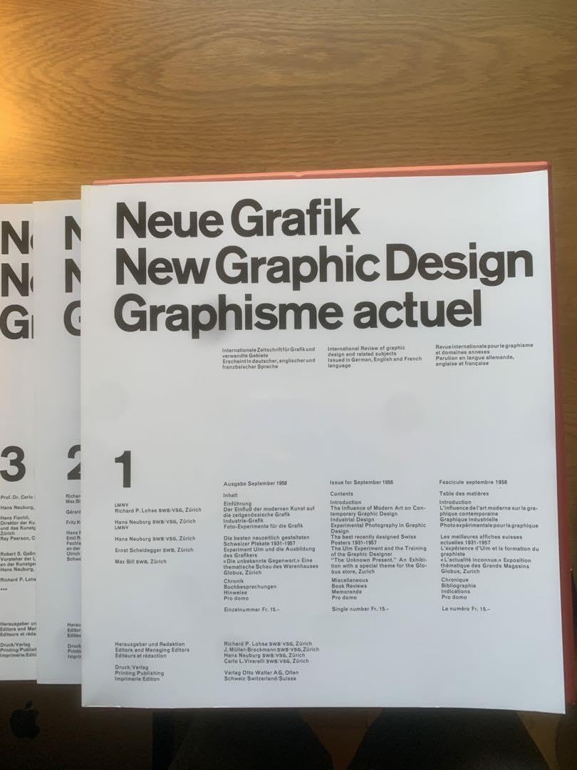 Die Neue Graphik／The New Graphic Art／Le Nouvel Art Graphique