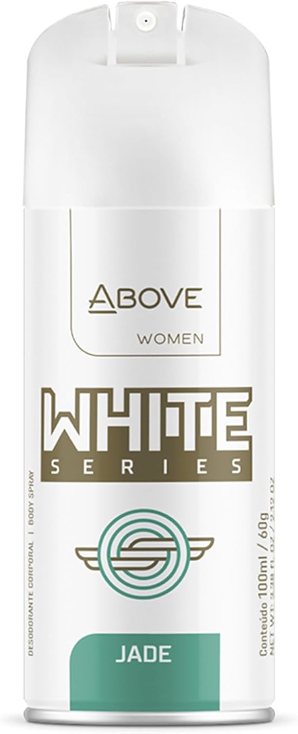 White Series Body Spray, Jade, 2.2 oz – Deodorant Spray – Maskers Transpiratie Geurtjes – Langdurige Droge Spray – Parabenenvrij – Wreedheidvrij