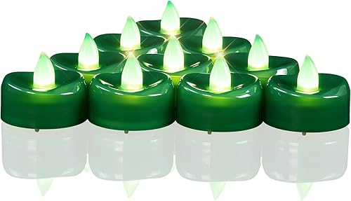 Miniatura 11 de BEICHI - Velas sin llama, paquete de 12/24/50/100/150 luces de té que funcionan con batería, velas votivas LED sin parpadeo para Halloween, Navidad