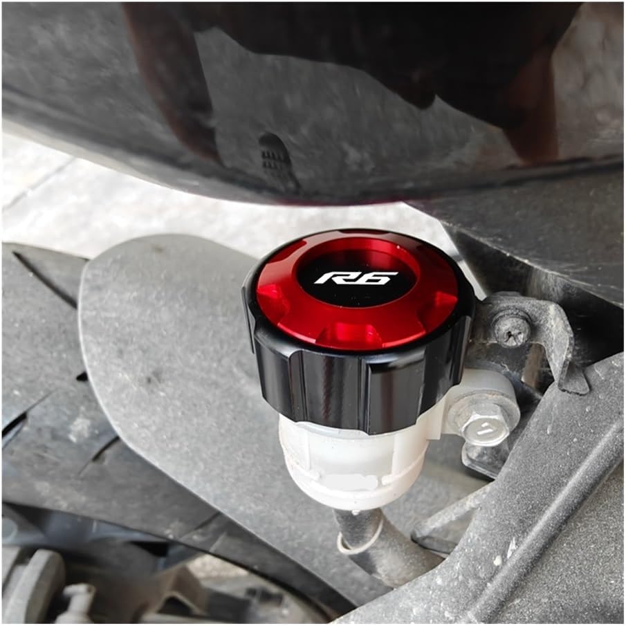 オイルフィラーカップタンクキャップ フロントとリアのブレーキ燃料タンクキャップとフィラーキャップ保護 R6 YZF R6 Yzfr6