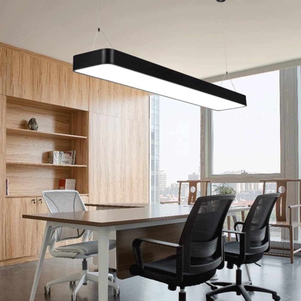 Rectangle Led Lights, Simple Modern Pool Table Hangilights for Billiard Room Diniroom Office Gym,Hangilight