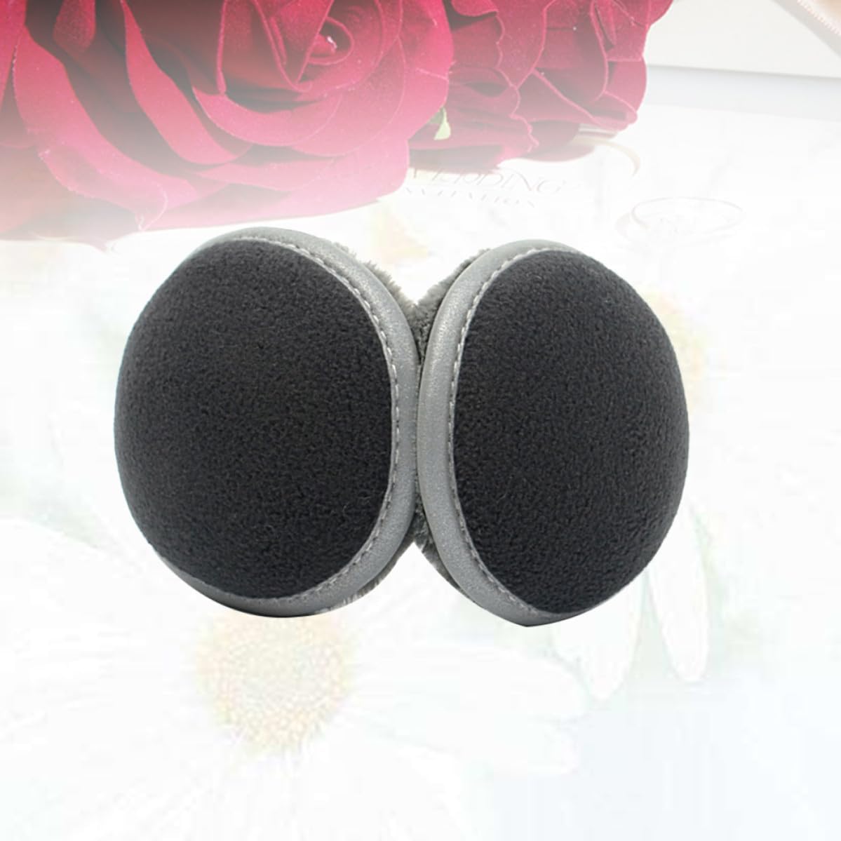 GANAZONO Folding Plush Earmuffs Ear Warmer for Men Women, Winter