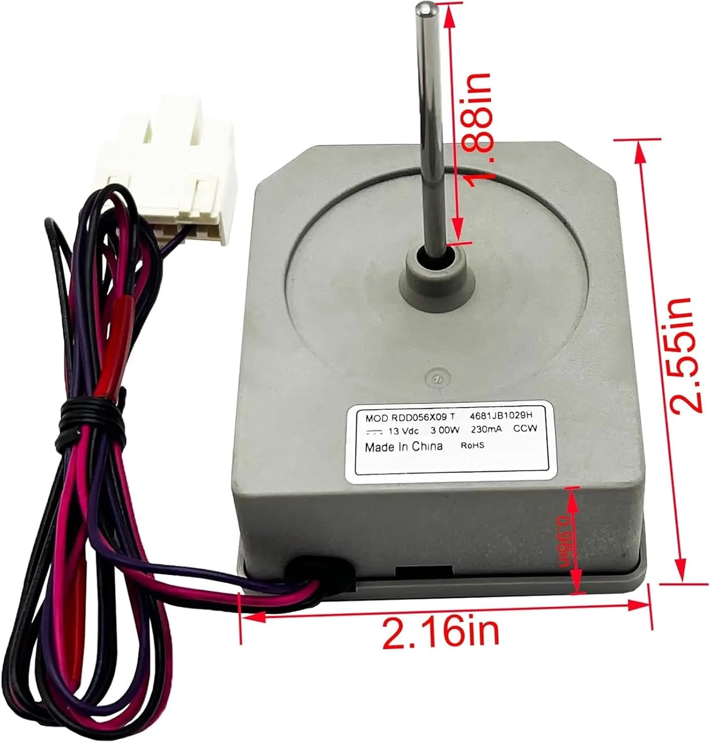 4681JB1029H Evaporator DC Fan Electronic Starter for Replaces Models 4681JB1027H 4681JK1004D 4681JK1003A 4681JK1004A EAU61644102