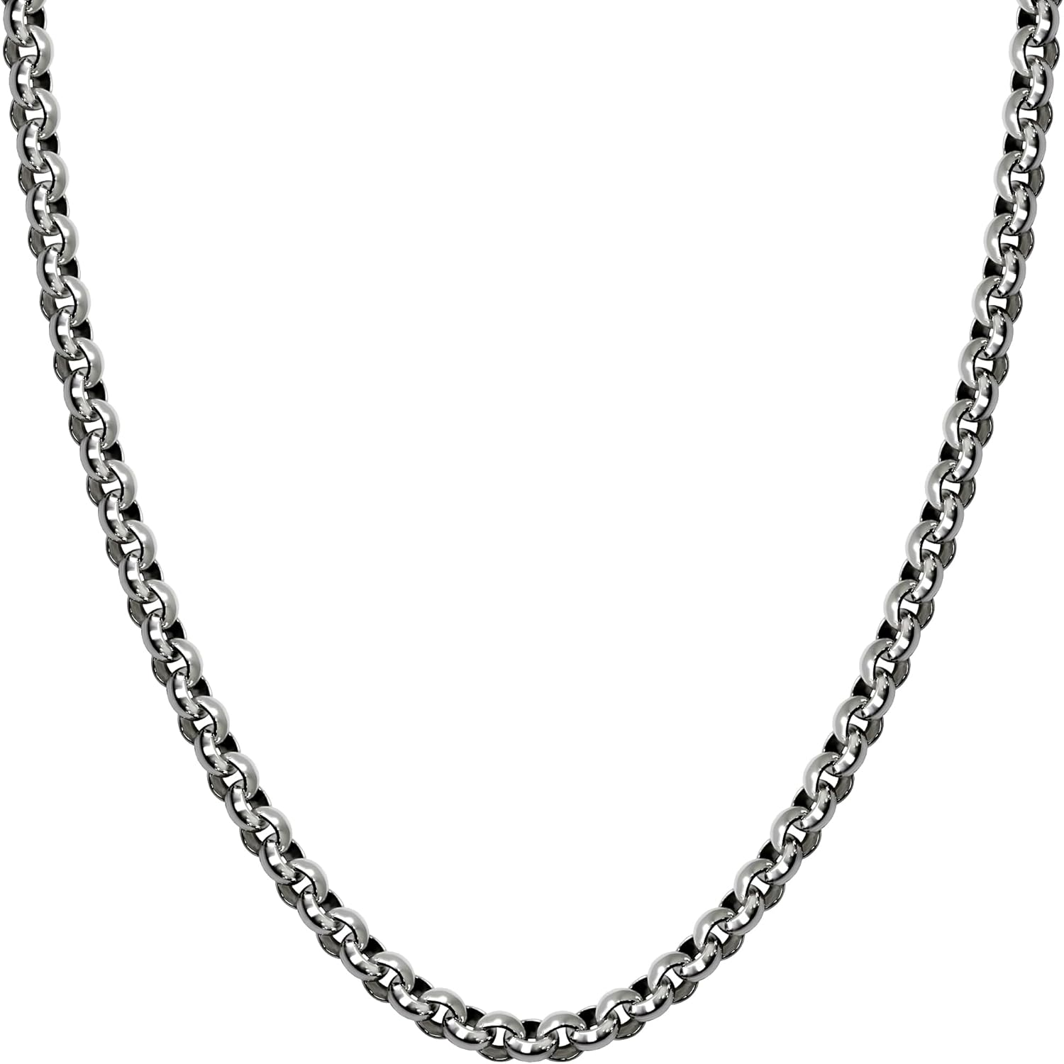 Amazon.co.jp: [新宿銀の蔵] いぶし ロールチェーン 長さ40～60cm