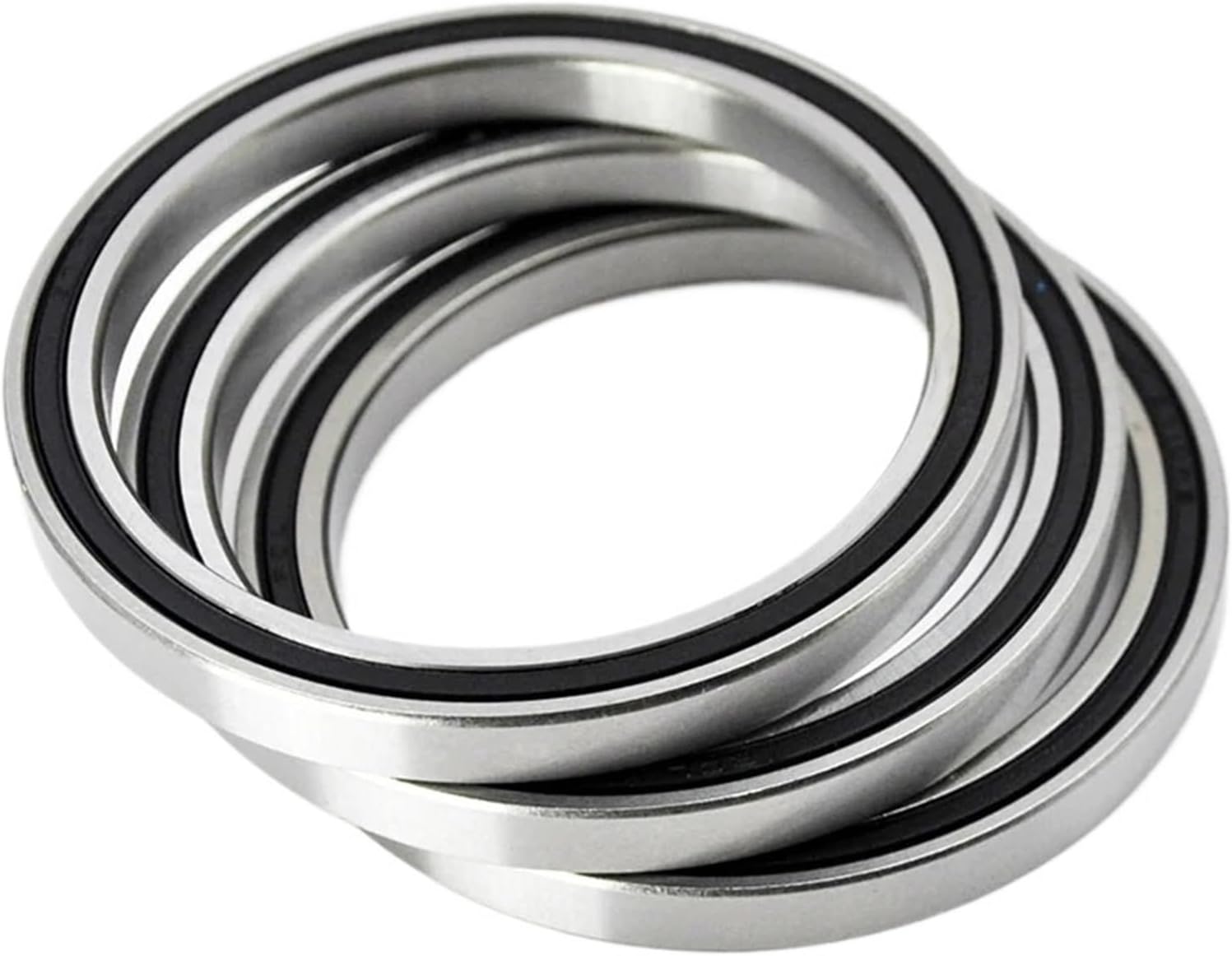 2pcs 6706 6707 6708 6709 6710 2RS RS Thin Section Bearing Deep Groove Ball Bearings(6707-2RS 35x44x5mm)