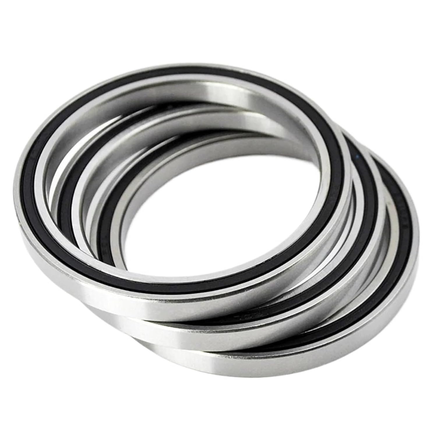 2pcs 6706 6707 6708 6709 6710 2RS RS Thin Section Bearing Deep Groove Ball Bearings(6709-2RS 45x55x6mm)
