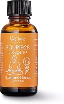 Hotel Diffuser Oil, Fougere Note, Essential Oils Blend for Home Waterless Scent Diffuser Machine, FOUR1928 Luxury Hotel Fragrance Oil 1 Fl Oz 30ml