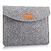 VOANZO 13-13,3 Zoll Laptop Sleeve Bag Filz Laptoptasche mit extra Aufbewahrungstasche Ultra Light Slim Notebook Computer Tablet Case Cover Aktentasche Grau