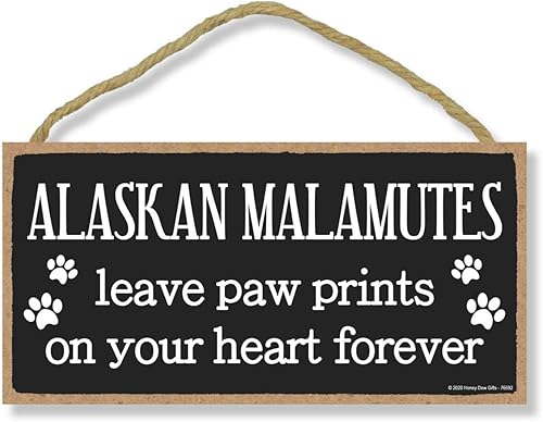 Honey Dew Gifts Cocker Spaniels Leave Paw Prints, decoración conmemorativa de madera para el hogar, letrero decorativo de pared de duelo de perro, 5
