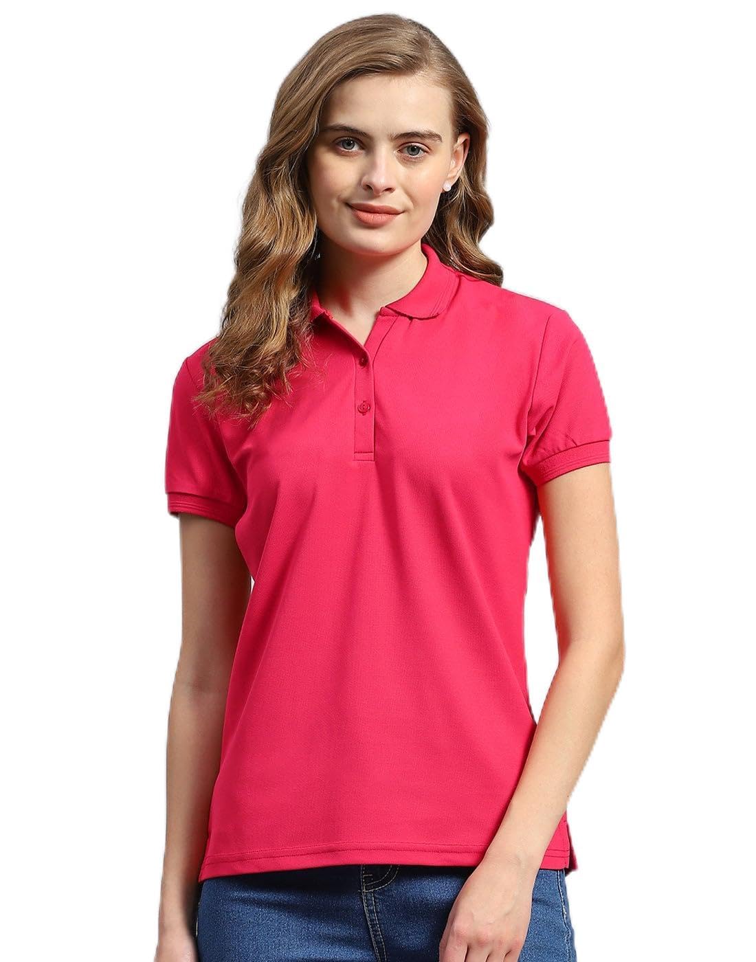 rock.it Women's Solid Regular Fit T-Shirt-picture-22