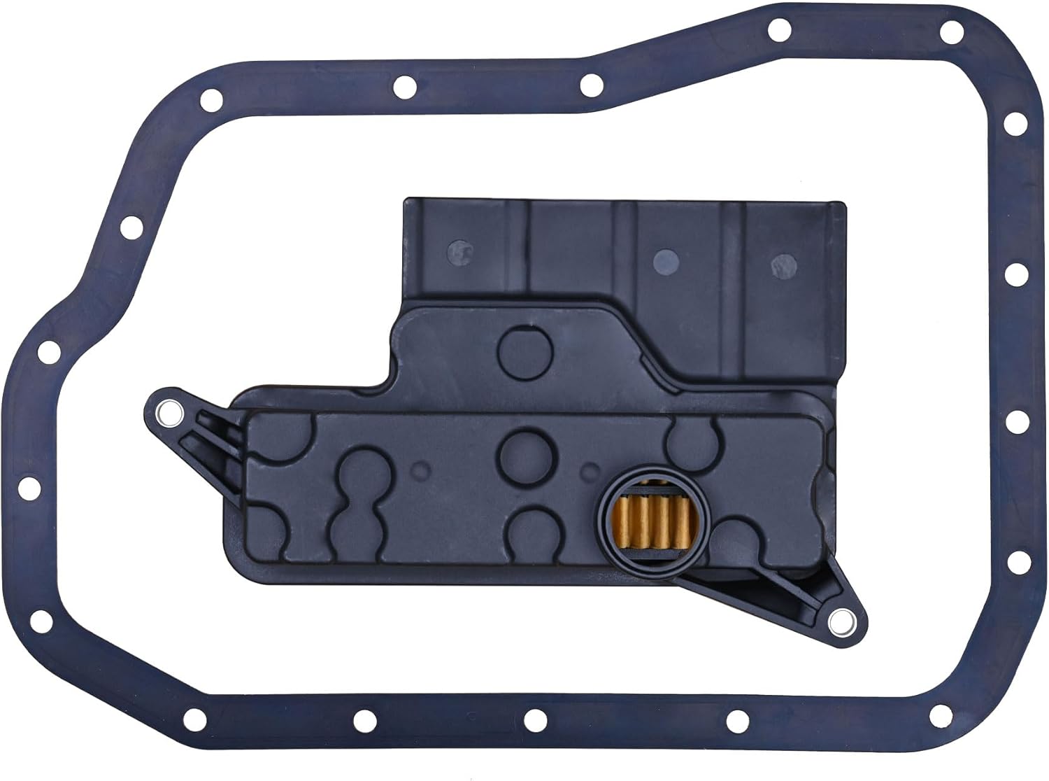 Transmission Filter And Gasket Kit 35330-33050 35168-33080 Compatible with 2007-2014 Toyota Avalon Camry Sienna Venza 2007-2014 Lexus ES300h ES350 RX350 RX450h 6Cyl 3.5L 2GRFE U660E
