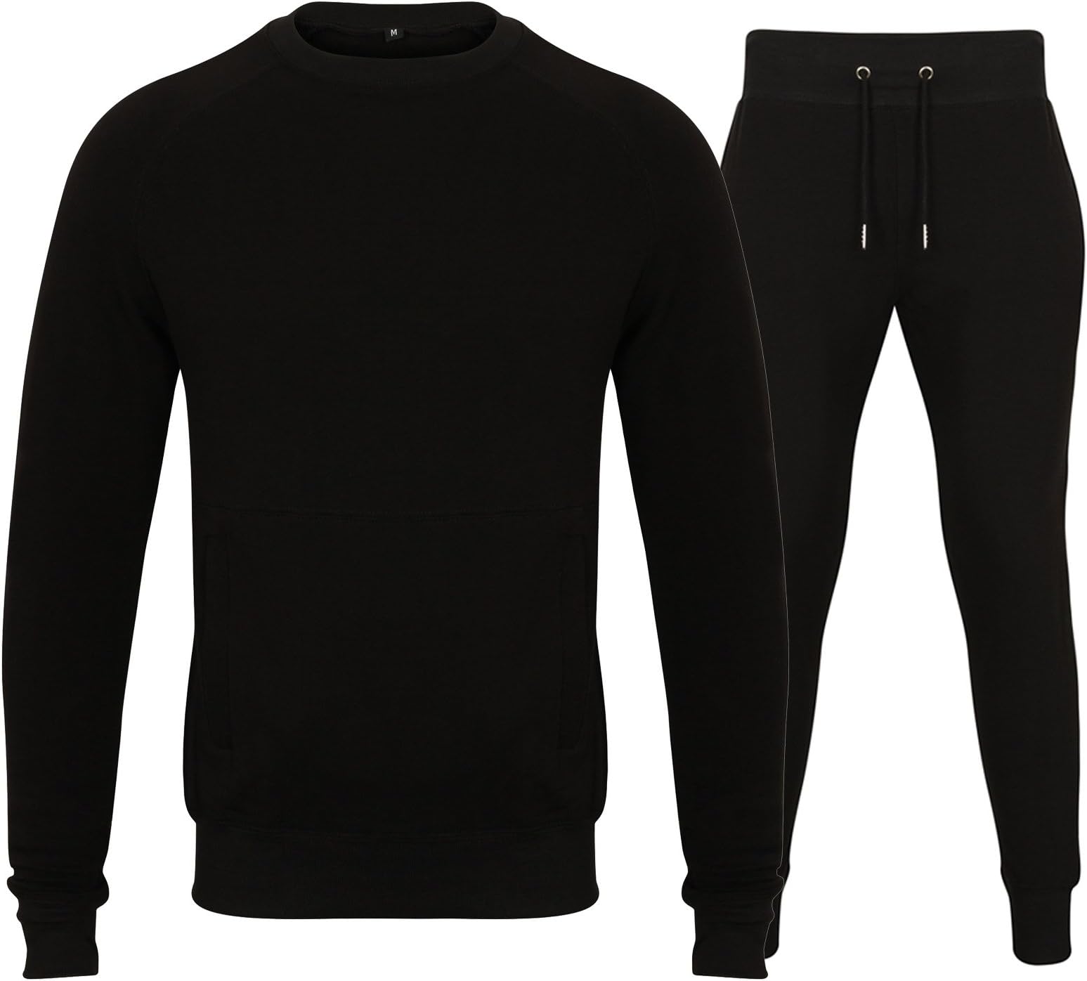 Designer Tracksuit skinny fit stretch body fit zipped top and joggers with zipped pockets