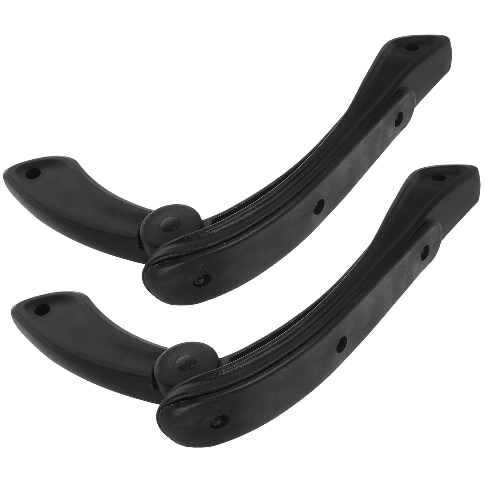ifundom Braccioli per Sedia Ergonomici in Plastica Resistenti, Set da 2 Pezzi per Sostituzione, Accessori per Sedie da Ufficio e Casa, Protezione Antiurto e Comfort Quotidiano