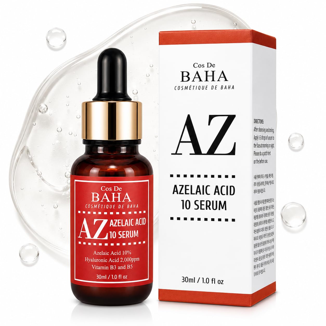 Amazon.co.jp: Cos De BAHA(コスデバハ) AZアゼライン酸 10