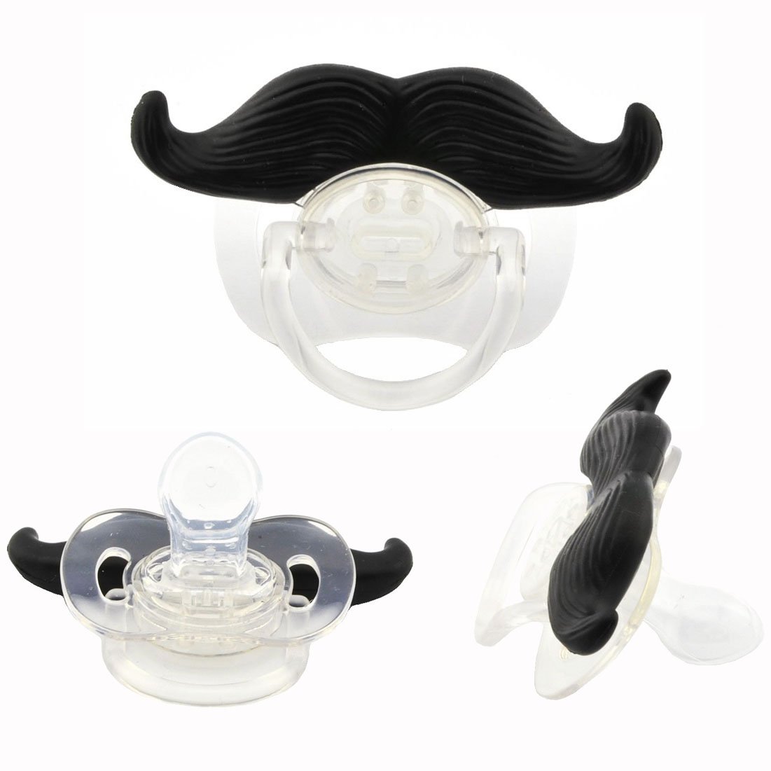 Ciuccio per bambini. ciucci in silicone di gomma colorata divertente