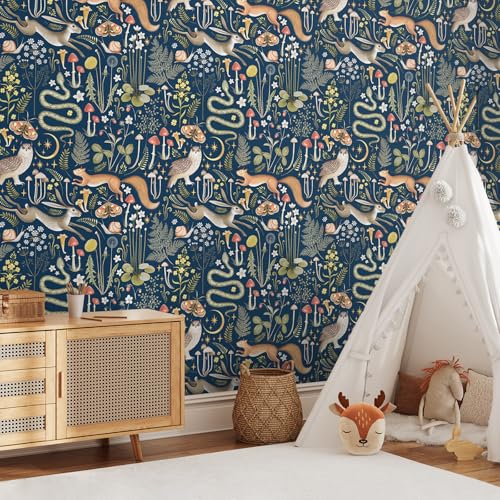 Papier Peint Adhesif Mural Decoratif Thème Jungle Vintage Premium - 3