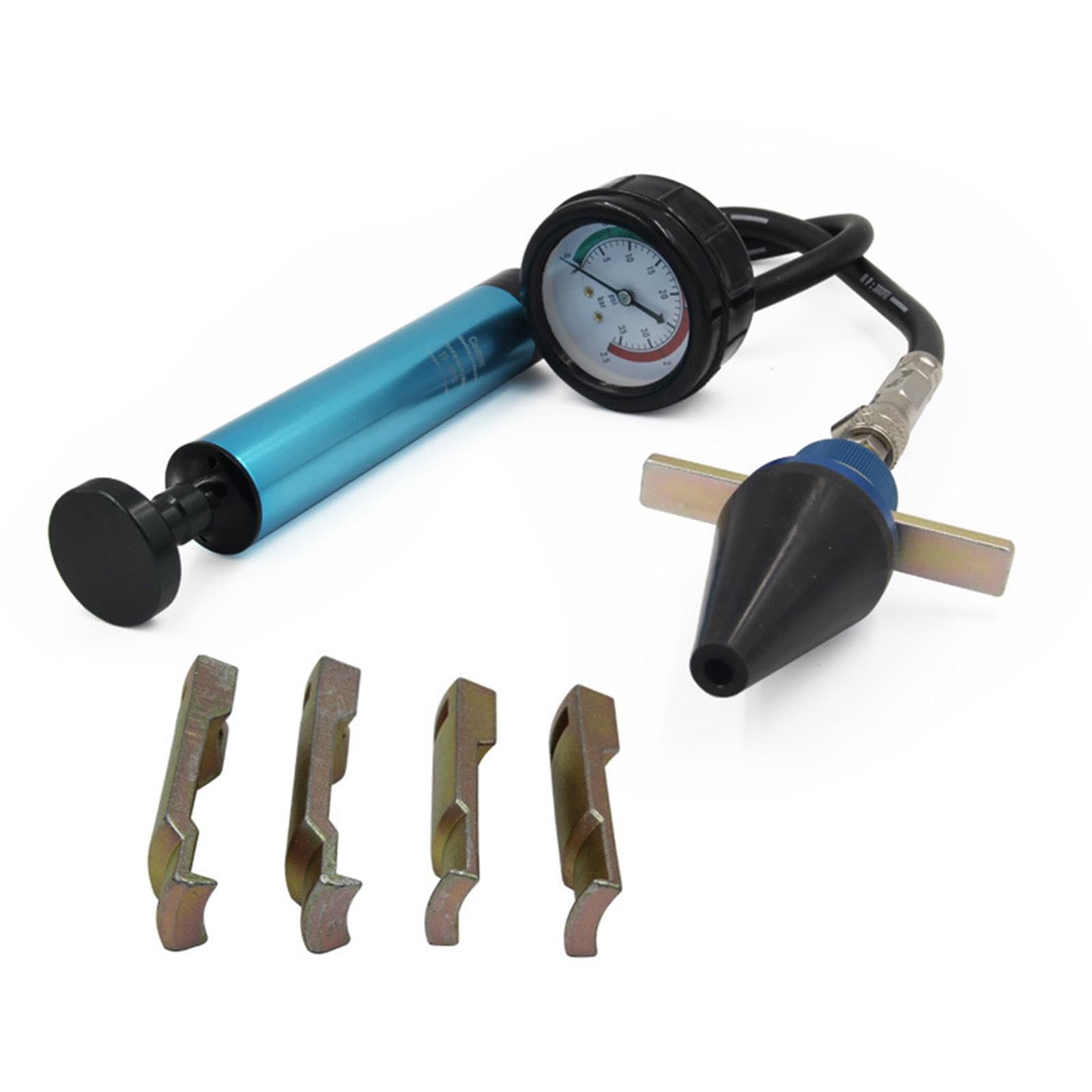 Kit de Herramientas para la detección de Fugas y comprobación de | presión del radiador para sistemas de refrigeración de automóviles. Garantiza un