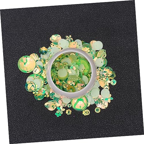 Artibetter 2paquete Accesorios de Cuentas para Manualidades Lentejuelas de Colores Brillantes Cuentas Espaciadoras de Vidrio para Disfraces y Proyectos de Joyería DIY Paquete por Venta