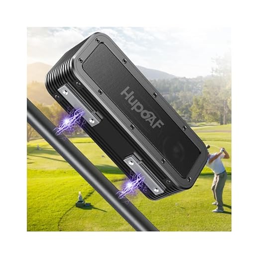Hupoaf Portable Bluetooth Golf Speaker