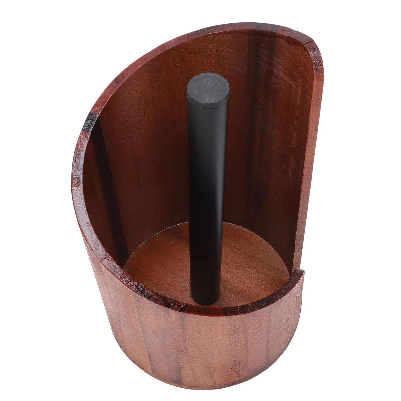 Soporte para rollo de toallas de papel de madera de haya de alta resistencia