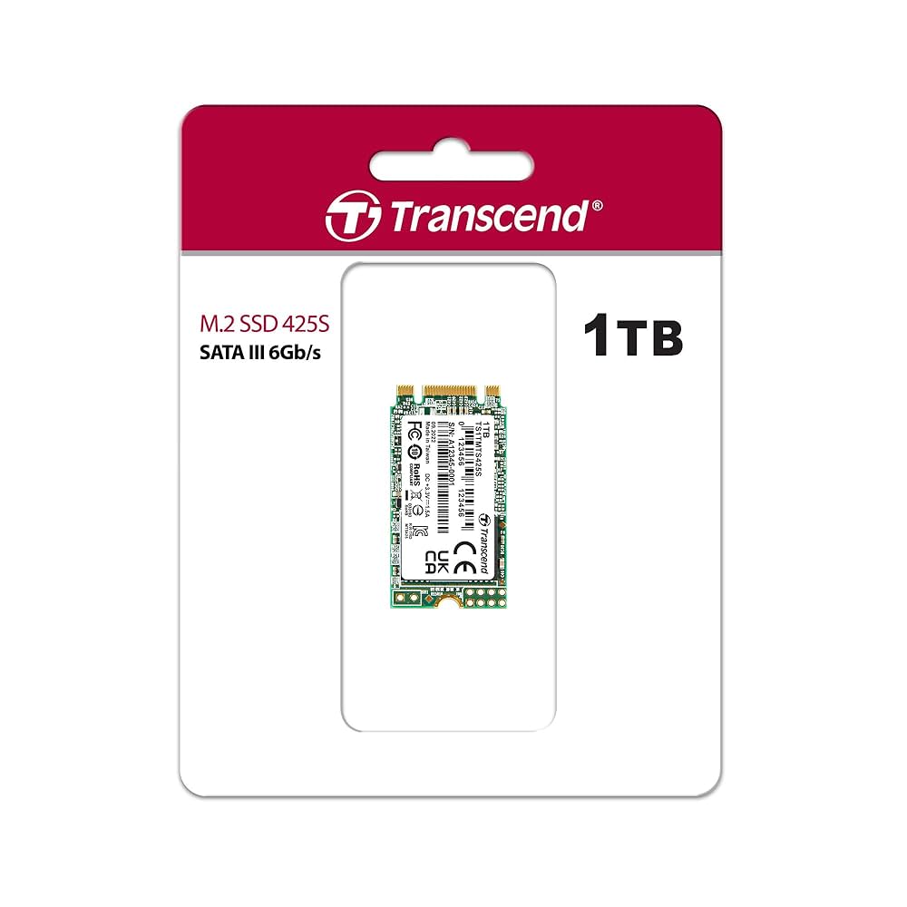 Amazon.com: Transcend 1TB M.2 2242 SATA III SSD, Up to 550MB