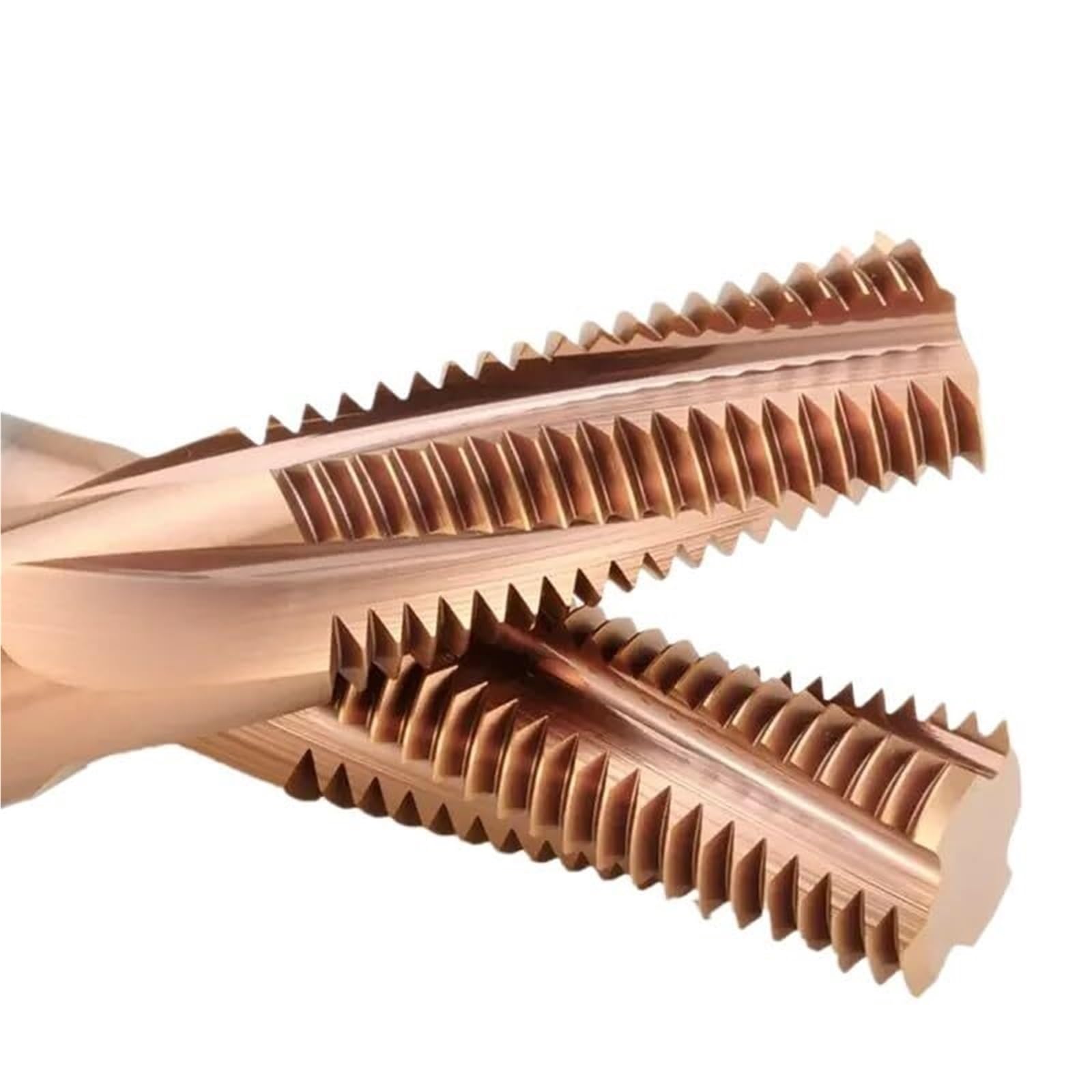 Tornio, Tornio, Fresa Per Filettare A Dente Pieno In Metallo Duro Rivestito In Alluminio, per la lavorazione CNC fai-da-te della pietra de(4-40-UNC-2D)